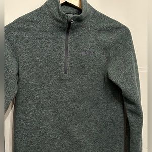 ORAGE youth size 10/12 grey 1/4 zip fleece in excellent condition